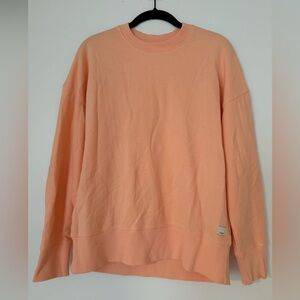 Vuori Peach Oversized Crewneck Sweater